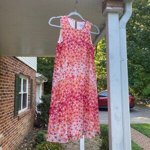 Calvin Klein floral dress women's size 4